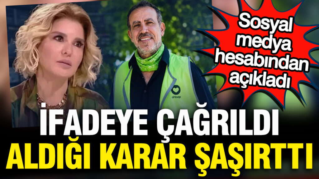 İfadeye çağrılan Gülben Ergen’den şaşırtan karar